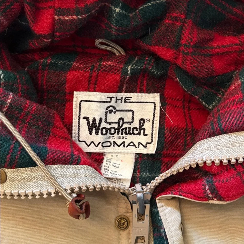 70’s Woolrich 5 Pocket Women’s Vintage Jacket Flannel Lined - Picture 2 of 15